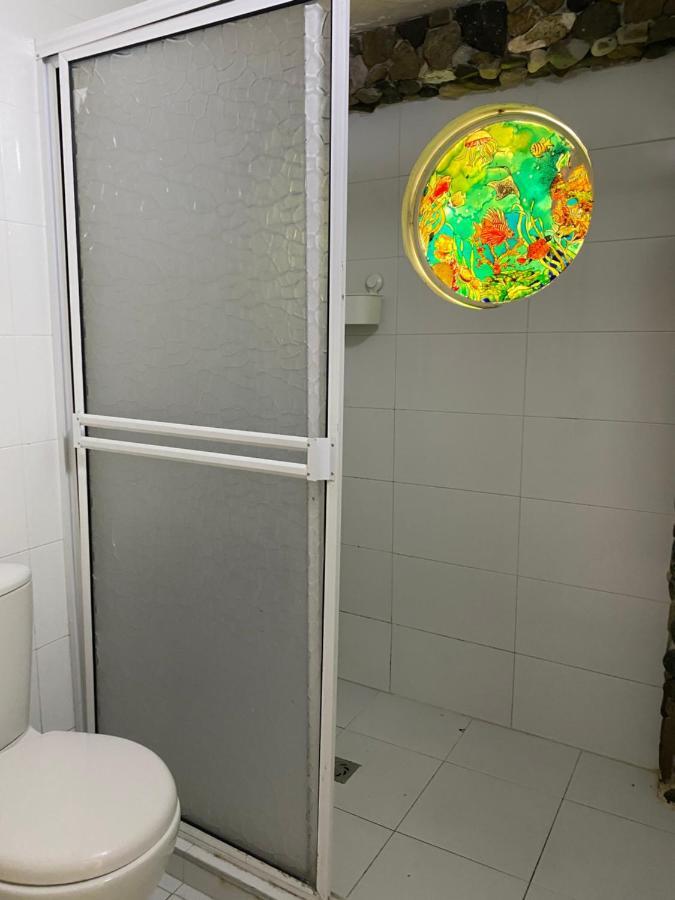 岩石礁海滩岛民度假屋 San Andrés 外观 照片